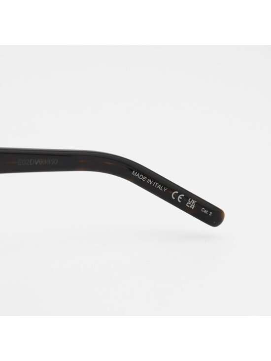Saint Laurent SL68 002 Sunglasses Havana Cat Eye Frame, Grey Lenses main image 4